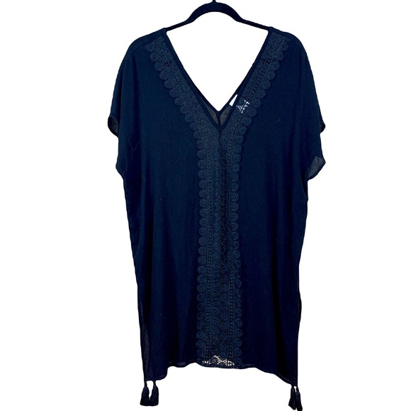 Kona Sol Beach Coverup with tassels, size medium - Picture 2 of 4